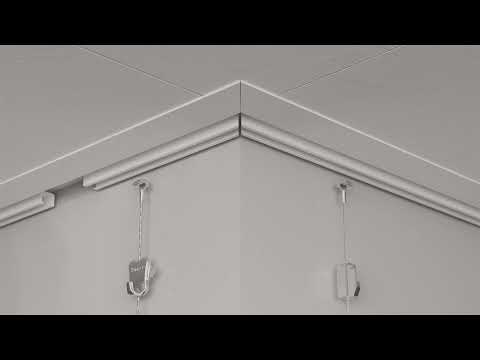 STAS U-Rail 300 cm für elegantes Deckensystem.