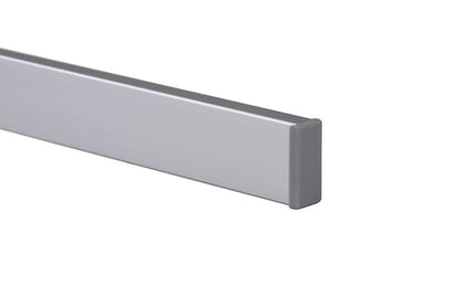 STAS Cliprail 300 cm Schwarz, modernes Design.