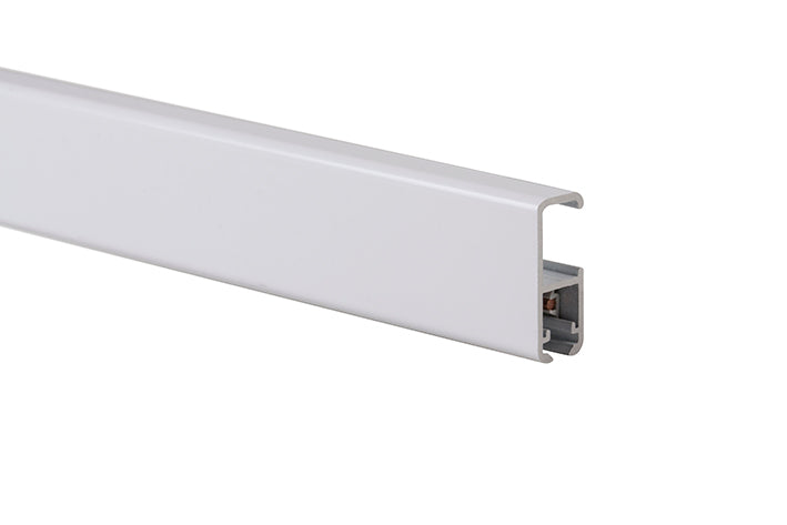 STAS Cliprail Pro 200 cm mit STAS-Schienenclip montierbar.