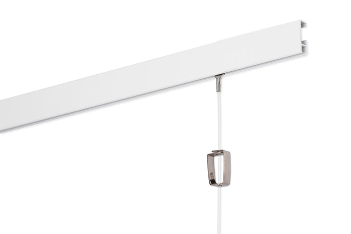 STAS Cliprail 300 cm, vielseitige Farboptionen.