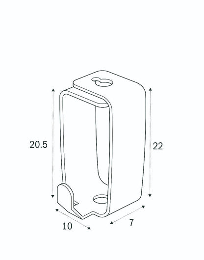 STAS Smartspring: Cobra-Design für müheloses Einhängen.