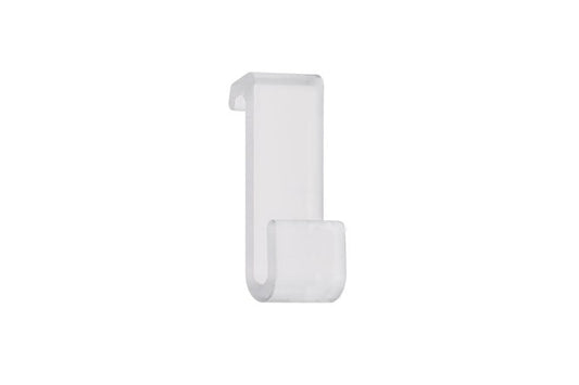HW50100 Wandhaken transparent alcoa