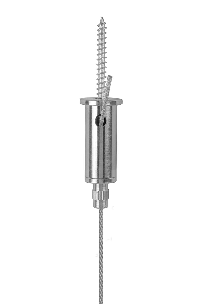 STAS Aufhängeset: 1,5 mm, verstellbare Decke, 2 m, bis 25 kg, ideales System für verschiedene Anwendungen.