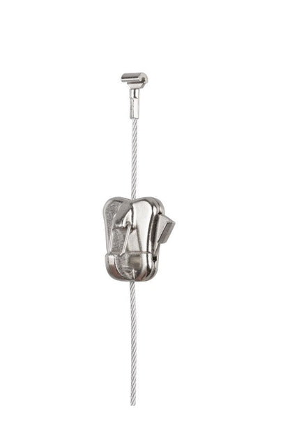 STAS Zipper Pro - Kompatibel mit Perlonschnur und Stahlseil, sicherer Halt.