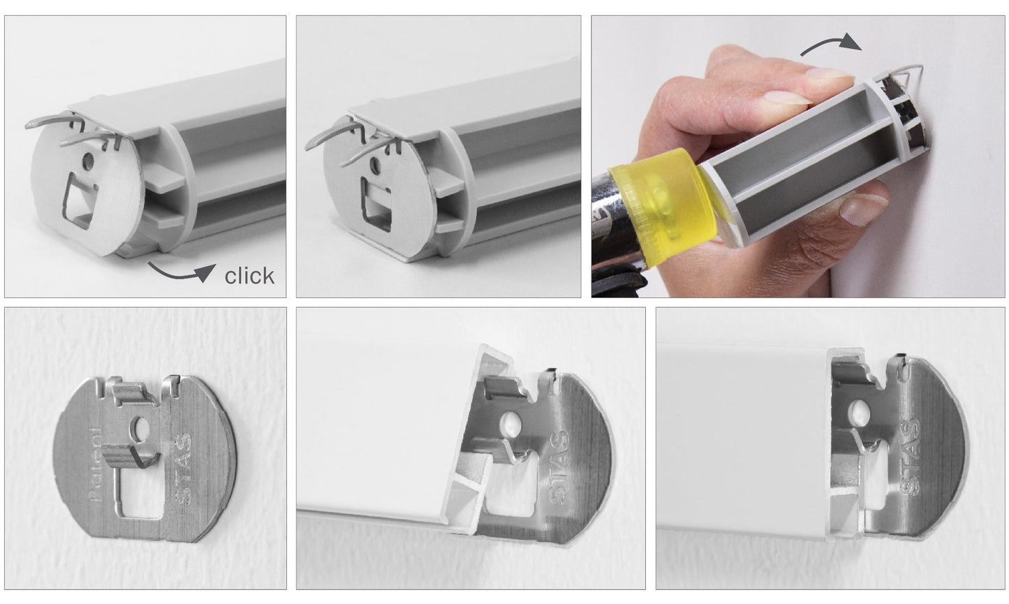 STAS DrywallXpress: einfache Montage, Anleitung inklusive.