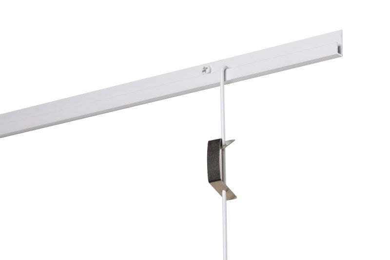 STAS J-Rail 300 cm ermöglicht einfaches Anpassen Ihrer Bilderwand.