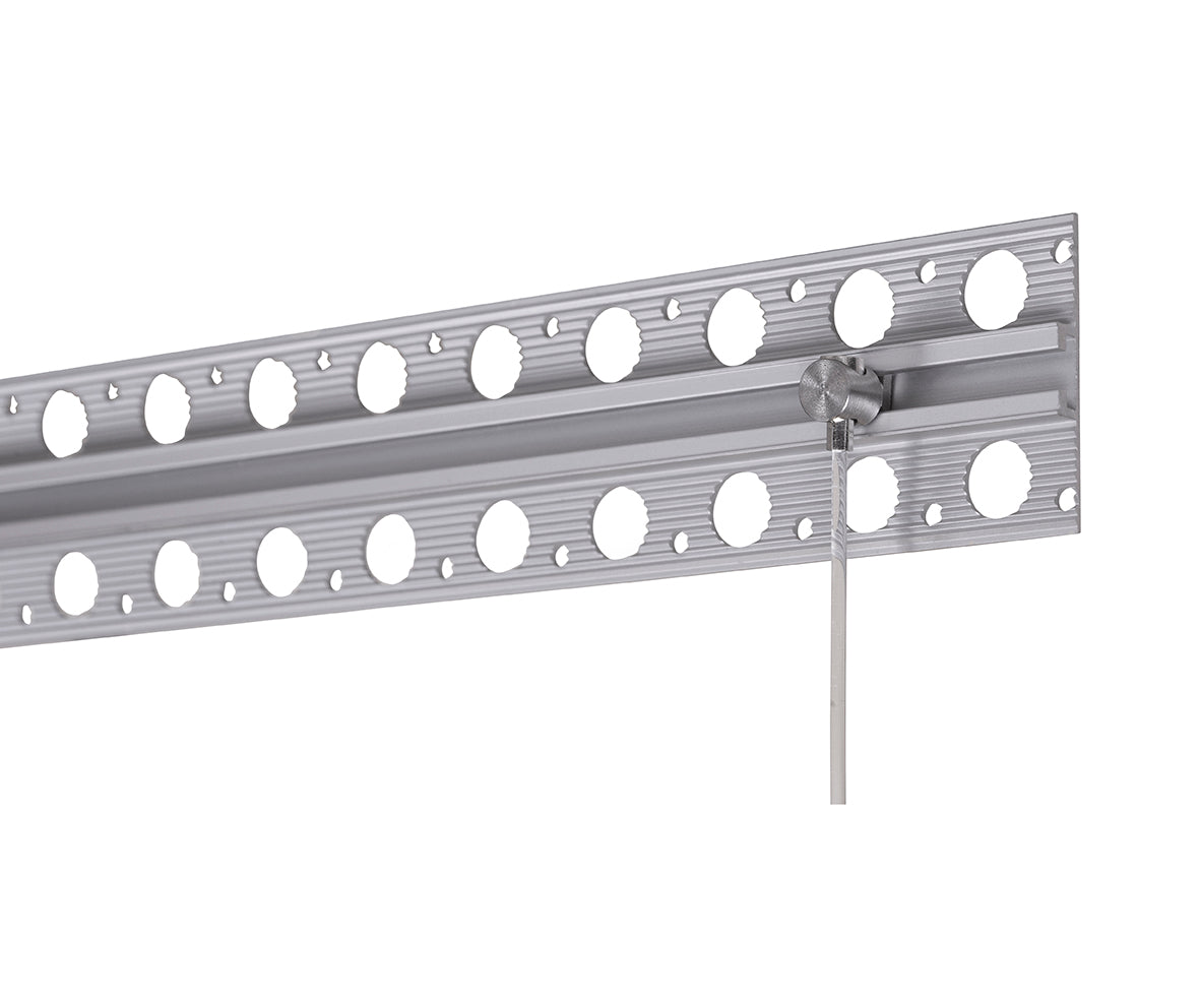 STAS Plasterrail 200cm: In den Putz integrierbar, bis 15kg/m belastbar