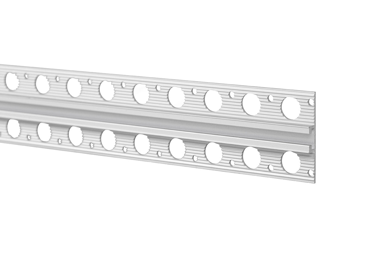 STAS Plasterrail 200cm: Einfache Montage, Aluminium, eloxiert