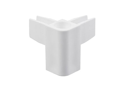 STAS clip rail pro Eckkappe weiß